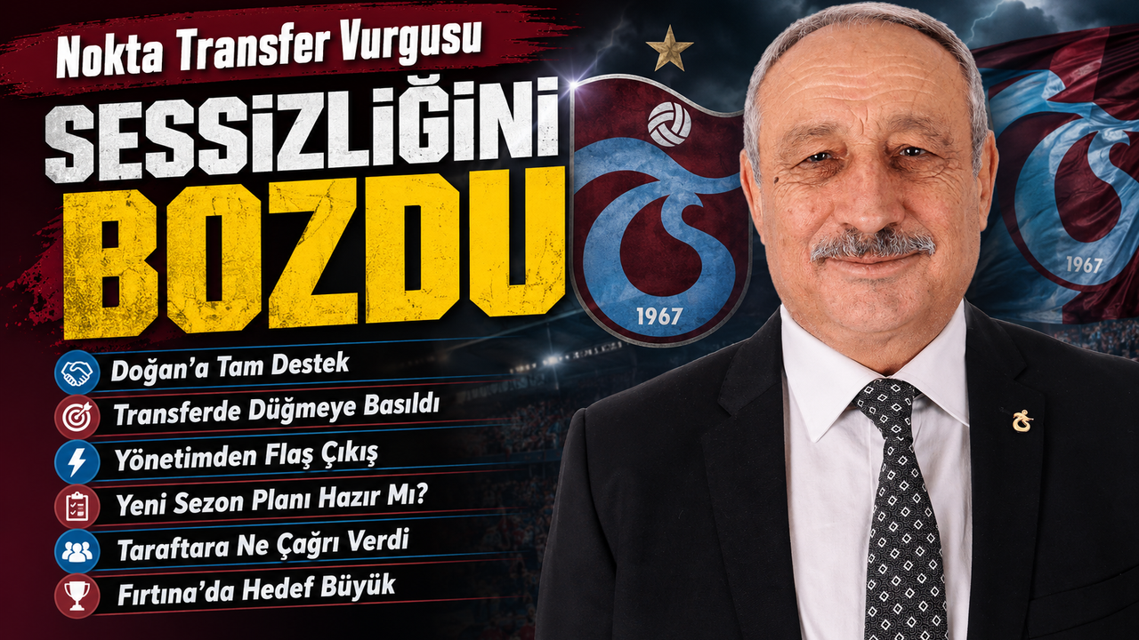 Trabzonspor Yönetiminden Eleştirilere Sert Yanıt: Yeni Sezon