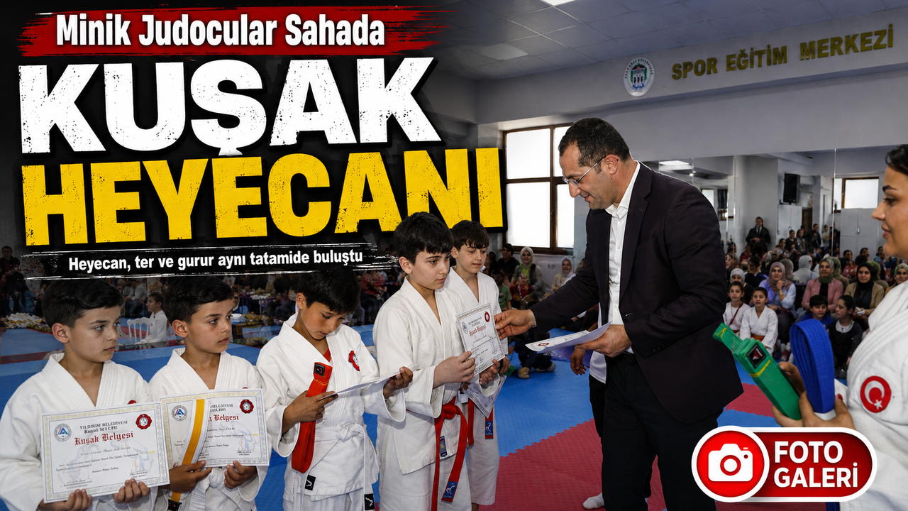 Akçaabat Belediyesi Spor Eğitim Merkezi’nde Judo Kuşak Sınav