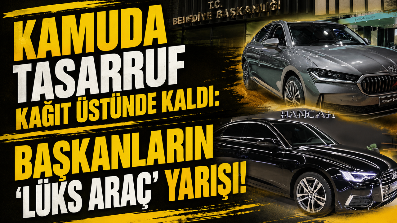 Kamuda Tasarruf Kağıt Üstünde Kaldı: Başkanların ‘lüks araç’