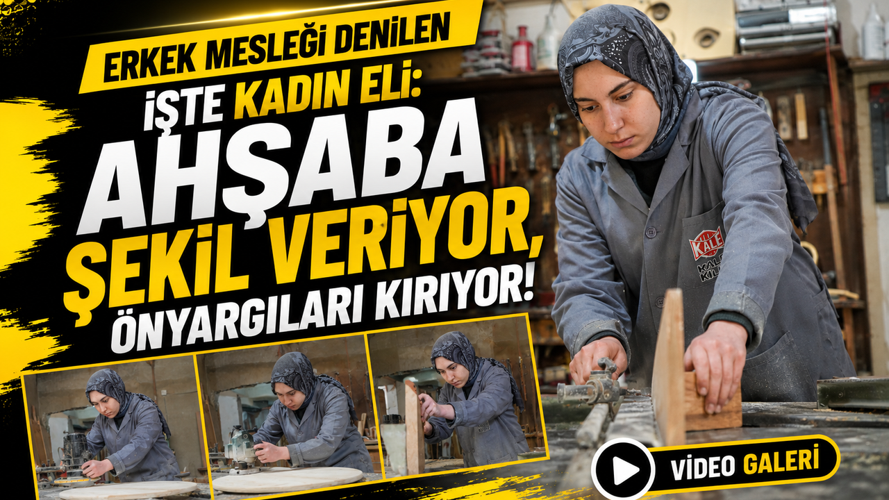 Erkek Mesleği Denilen İşte Kadın Eli: Bayburtlu Beyzanur’dan