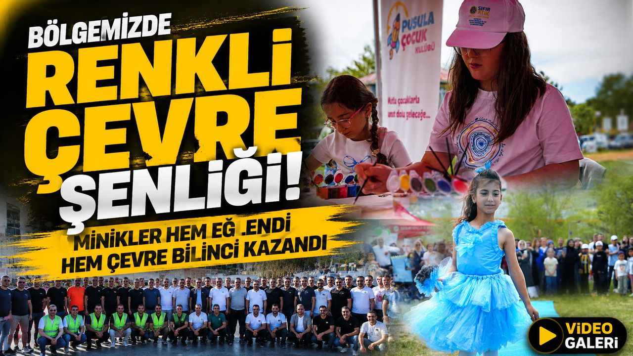 Yenişehir Parkı’nda Çevre Şenliği! Çocuklar Hem Eğlendi Hem 