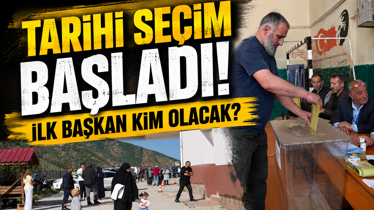 Yeniden Belde Olan Tekke Sandık Başında! İlk Başkan Belli Ol