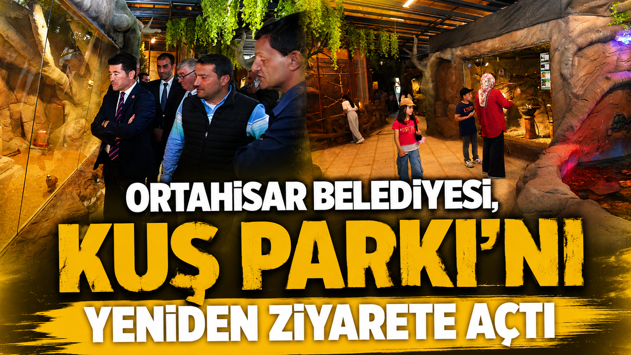 Ortahisar Kuş Parkı Yeniden Açıldı! 27 Farklı Tür Ziyaretçil