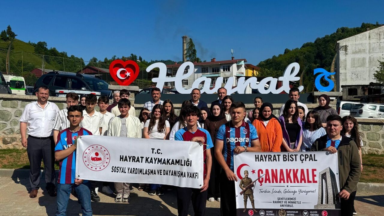 Hayratlı Öğrenciler Çanakkale’ye Uğurlandı