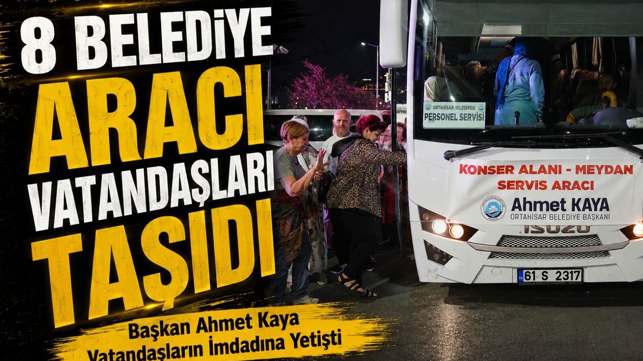 Başkan Ahmet Kaya Vatandaşların İmdadına Yetişti; 8 Belediye