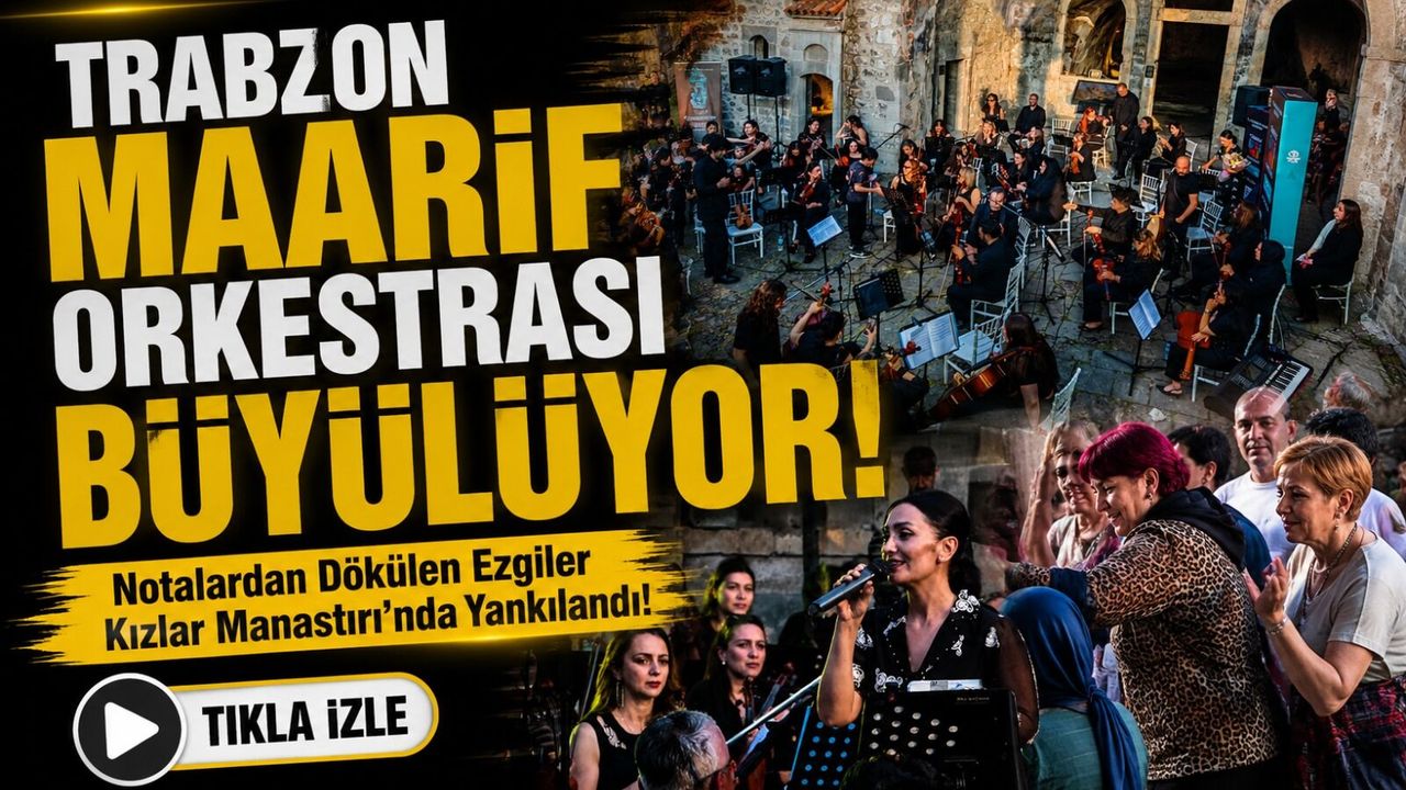 Trabzon Maarif Orkestrası Büyülüyor!; Notalardan D