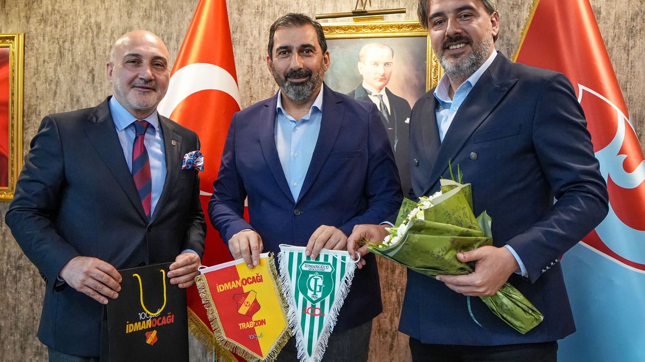 Trabzonspor’da Anlamlı Ziyaret: Kurucu Kulüpler Unutulmadı