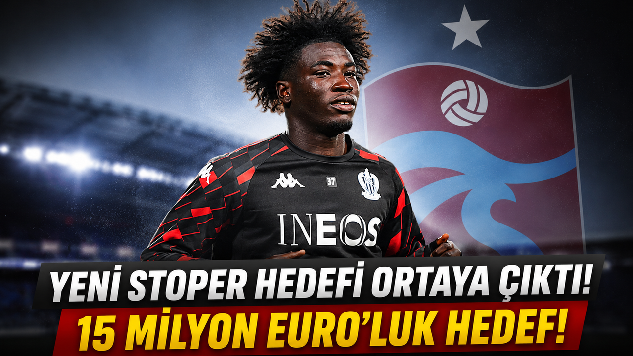 Trabzonspor'dan Fransa Çıkarması! Nice'in Genç Stoperi İçin Transfer Hamlesi