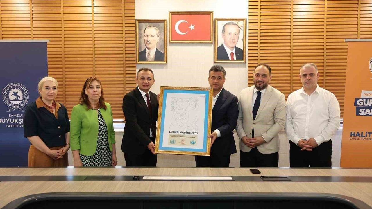Samsun Büyükşehir Belediyesi'ne iki önemli sağlık ünvanı