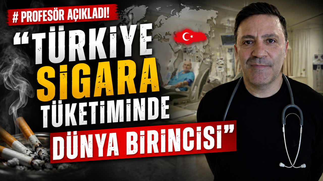 Türkiye’de Sigara Alarmı: Profesör Günlük Tüketimdeki Rakamı Açıkladı