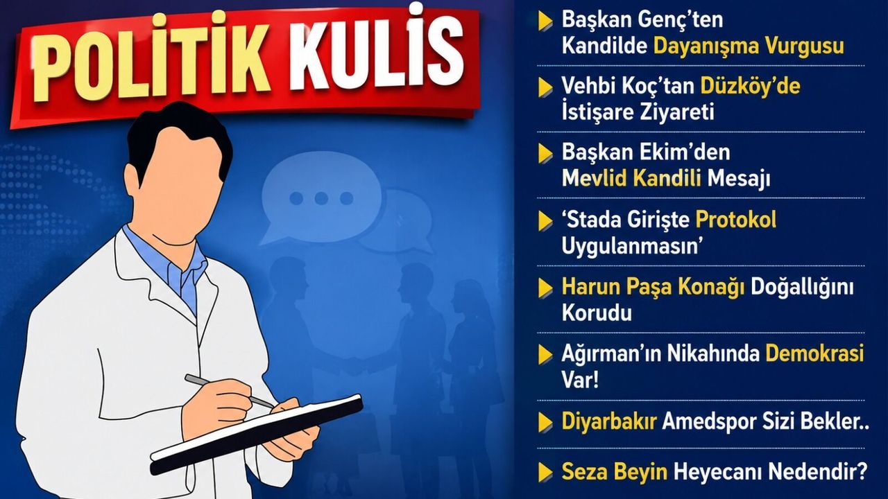 Ahmet Metin Genç’ten Mevlid Kandili Mesajı: Birlik Ve Kardeşlik Vurgusu