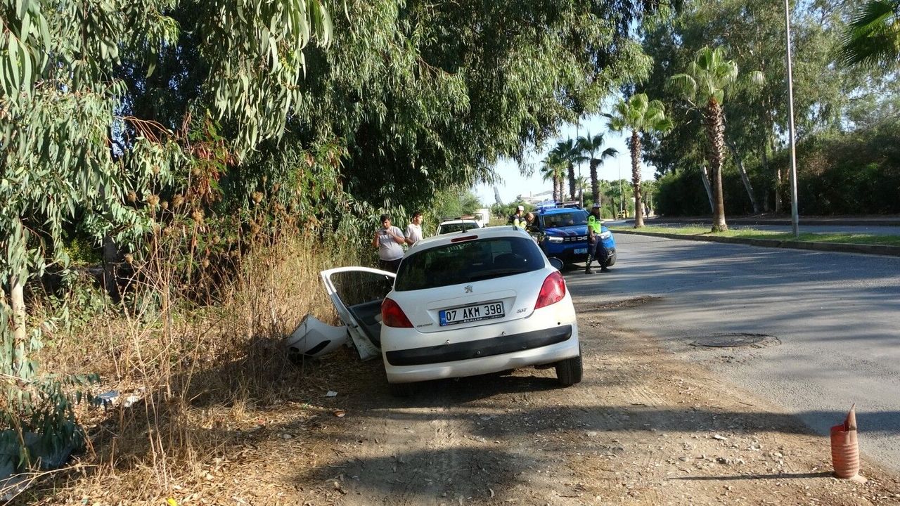 Aynı caddede birkaç dakika içinde 2 ayrı kaza