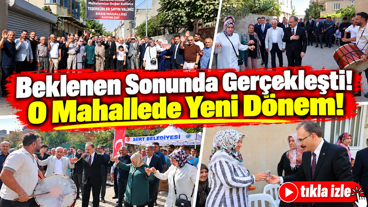 Siirt’te Beklenen Yatırım Tamamlandı: 14,7 Milyon TL’lik Hamle