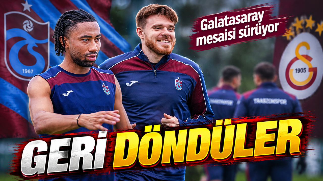 Trabzonspor’da Galatasaray mesaisi sürüyor