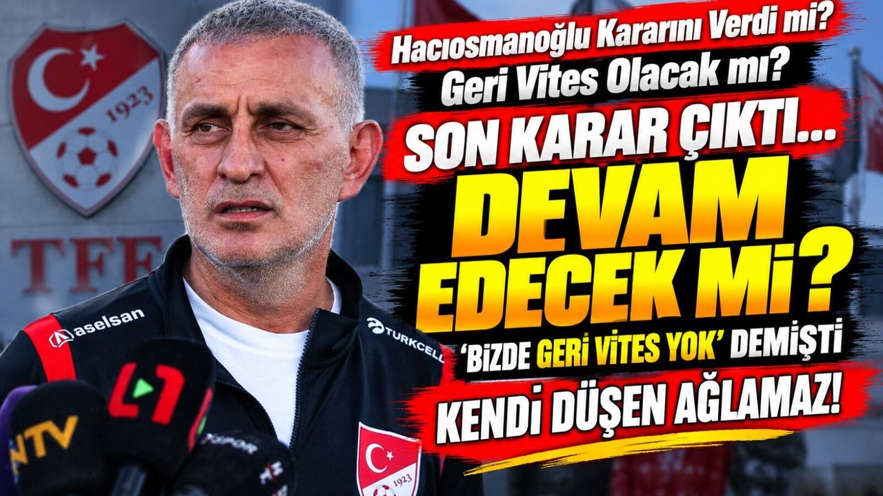MHK Operasyonu Sonrası TFF’de Yeni Dönem: Hacıosmanoğlu Ne Yapacak?
