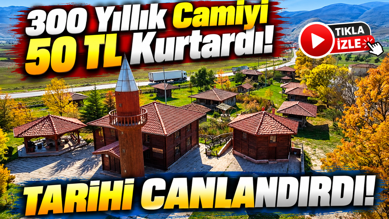 Samsun'da 300 Yıllık Camiyi 50 Lira Kurtardı! Hikâyesini Duyan Şaşırıyor