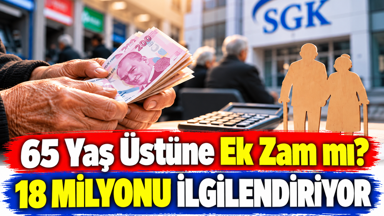 Emekli Maaşlarında Yeni Dönem! 65 Yaş Üstü İçin Farklı Zam Formülü Masada