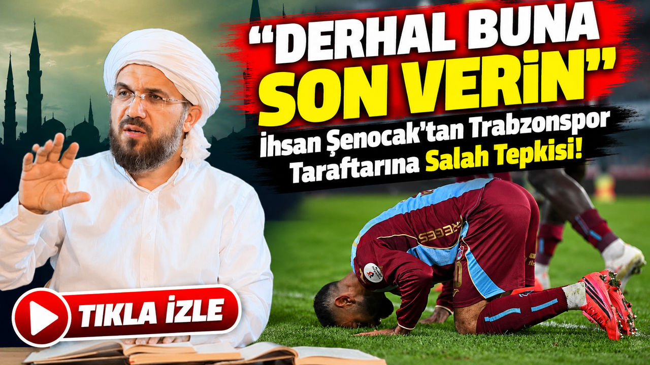 İhsan Şenocak'tan Trabzonspor Taraftarına Salah Tepkisi!; "Derhal Buna Son Verin"
