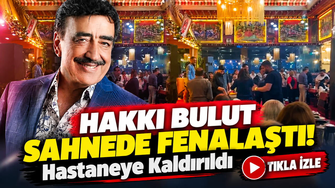 Hakkı Bulut'tan Korkutan Haber! Ünlü Sanatçı Sahnede Fenalaşıp Hastaneye Kaldırıldı