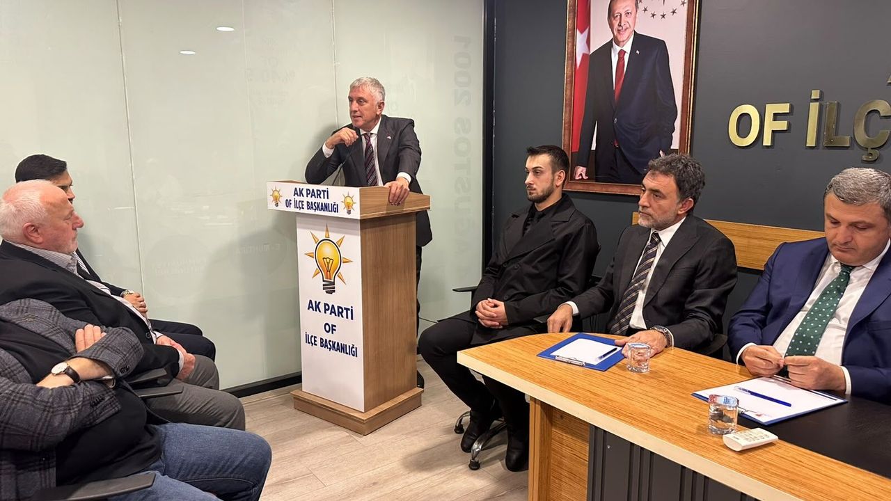 Of’ta Türkiye Yüzyılı Buluşması: Teşkilat Danışma Meclisinde Bir Araya Geldi