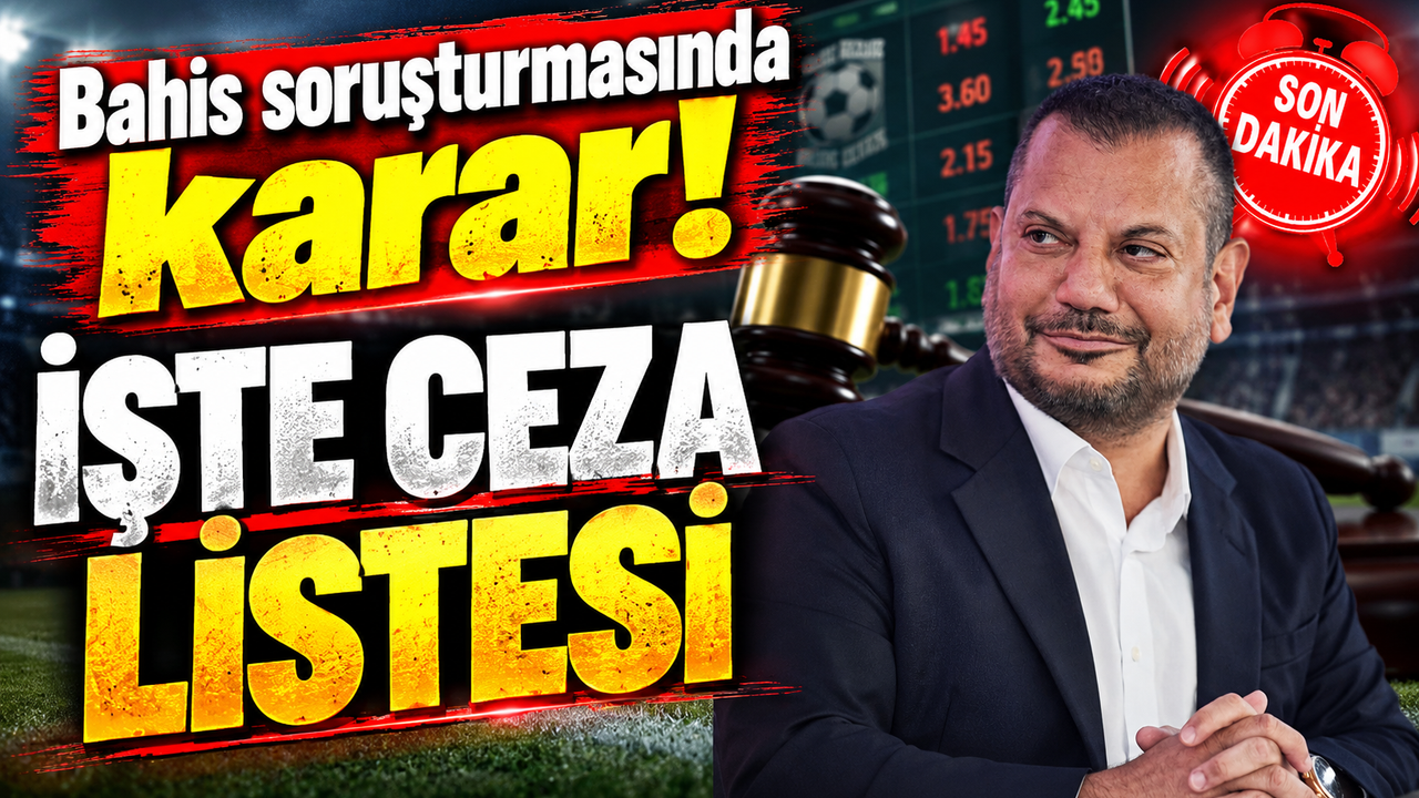 Trabzonspor'da Bahis Soruşturmasında Karar Çıktı! Ertuğrul Doğan'a 45 Gün Ceza