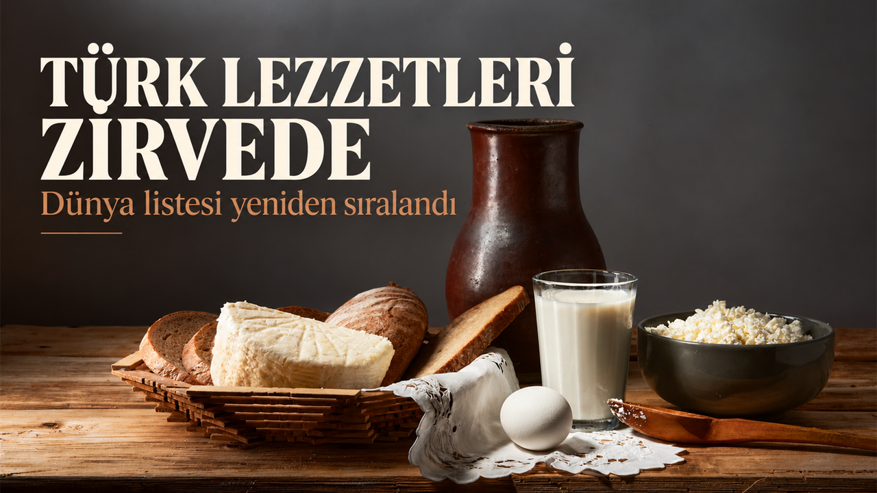 Dünyanın En İyi Süt Ürünleri Listesinde İki Türk Lezzeti İlk Üçte
