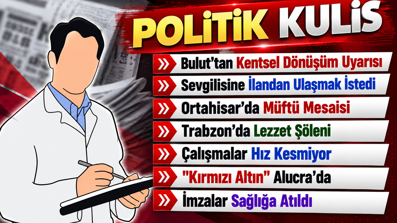 Kentsel Dönüşümde Ömer Bulut: Mal Geri Gelir, Can Gelmez – Kritik Uyarı