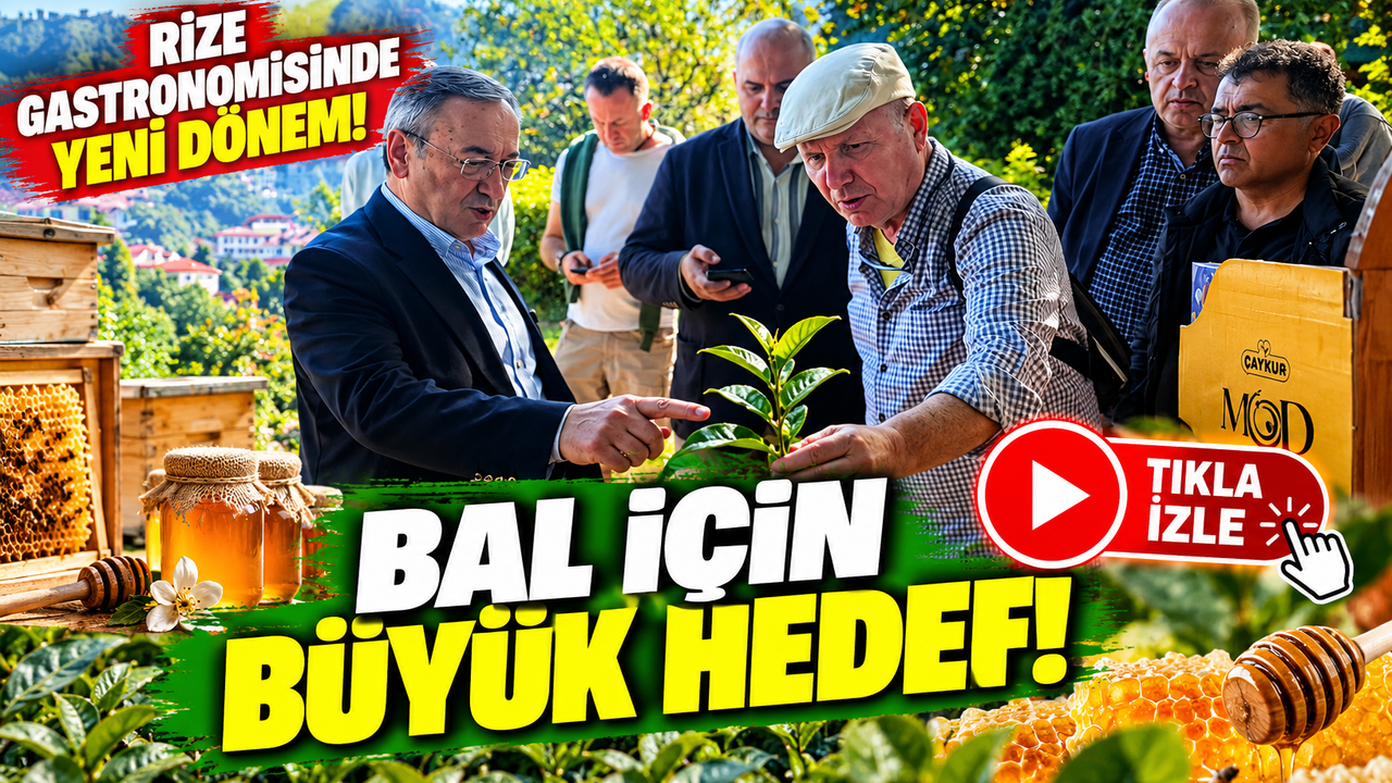 Rize Gastronomisinde Yeni Dönem! Bal, Mandalina ve Çaykopit