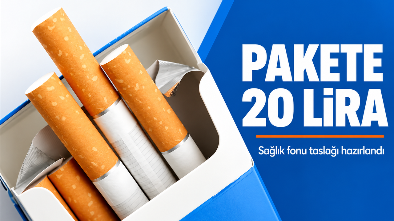 Sigara Paketine 20 Lira Katkı Payı Getiren Fon Taslağı Hazırlandı