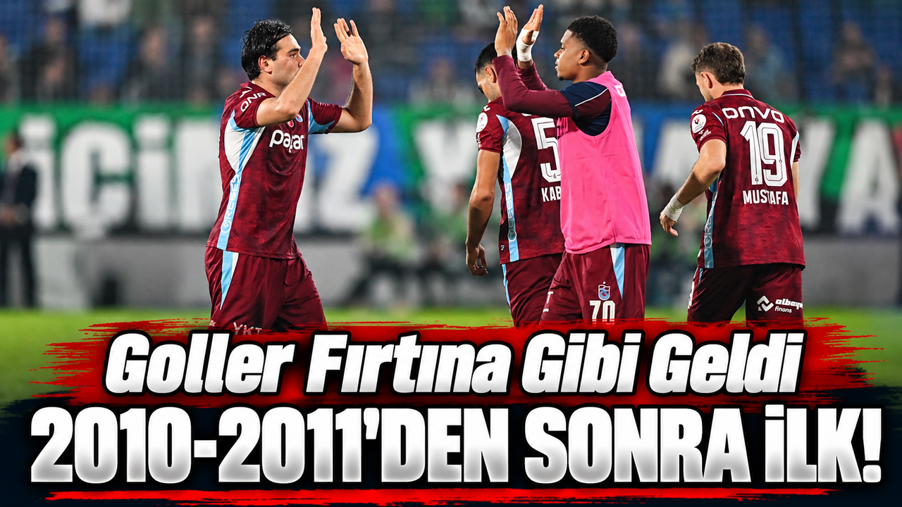 Bordo-Mavililerde 16 Sezonluk İstatistik Değişti! Trabzonspor Zirveye Yaklaştı