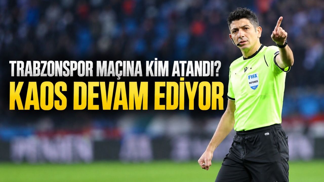 Trabzonspor'un Samsunspor Maçı Hakemi Belli Oldu! Anthony Taylor'dan İlk Atama