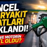 Akaryakıt fiyatlarında yeni tablo: Trabzon’da motorin 81 TL’yi aştı