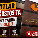 Üniversite e-Kayıt 24 Ağustos’ta başlıyor: İşte 2026 kayıt takvimi