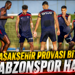 Trabzonspor Başakşehir Maçı Öncesi Son Antrenmanını Tamamladı