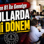 MEB’den 81 İle Yeni Genelge: Okullarda Milli Dayanışma Dönemi