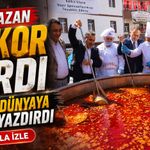 Kelkit Dünya Rekorunu Kırdı: Tek Kazanda 6 Bin 840 Litre Fasulye