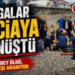 Rize’de dalga faciası: Ağabey hayatını kaybetti