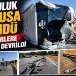 Afyonkarahisar’da Yolcu Otobüsü Devrildi: İlk Belirlemelere Göre 22 Yaralı