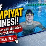 Trabzon’un milli yüzücüsü Dakar yolunda: Hedef olimpiyat sahnesi