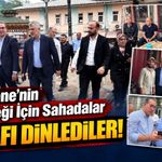 Sürmene’de Yatırım Mesaisi: Yılmaz Büyükaydın Sahada Son Durumu Yerinde Gördü