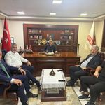 Vehbi Koç ve Yılmaz Büyükaydın'dan Hayrullah Öztel'e Geçmiş Olsun Ziyareti
