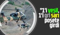 "1'i yeşil, 1'i gri sarı poşete girdi