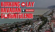 Rize'de Heyelan ve Şiddetli Yağış: Denizin Rengi Değişti, Can Kaybı ve Yaralılar Var