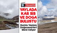 Bayburt’un 2.300 Rakımlı Dumlu Yaylasında Karlar Yeni Yeni Eriyor