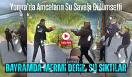 Bayramda Mermi Değil Su Sıktılar: Yomra’da Amcaların Su Savaşı Gülümsetti