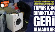 Trabzon’da Tamire Bırakılan Beyaz Eşyalar Aylarca Serviste Bekliyor