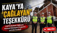 CHP’li Zeybek’ten Çağlayan Projesine Başkan Kaya’ya teşekkür
