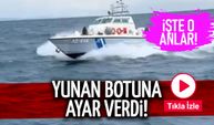 Türk Balıkçıdan Yunan Botuna Şok Manevra! Ege'de Gergin Anlar