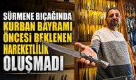 Sürmene Bıçağında Bayram Sessizliği! Ustalar Bu Yıl Beklediğini Bulamadı