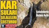 Bayburt’ta Kar Suları Şelaleleri Coşturdu: Kar Suları Debiyi Artırdı